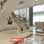 Thiết kế trọn gói kiến trúc và nội thất văn phòng 1300m2 tại Hà Nội - SH VP 0051 133