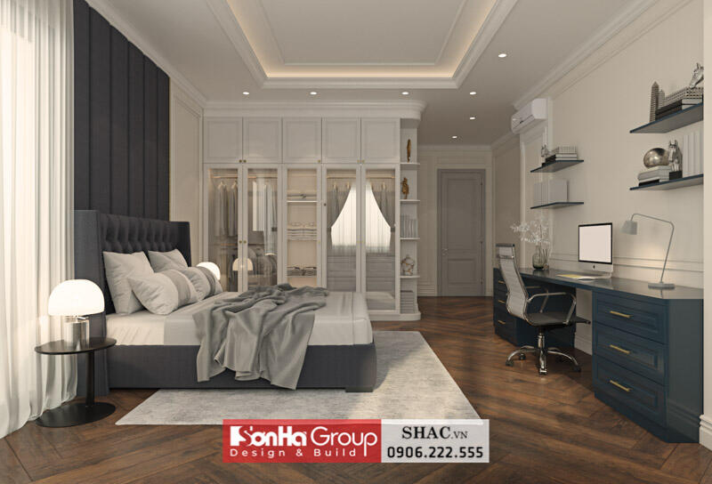 Thiết kế trọn gói kiến trúc và nội thất văn phòng 1300m2 tại Hà Nội - SH VP 0051 22