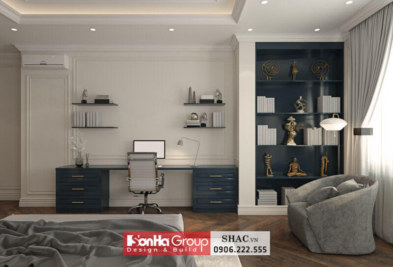 Thiết kế trọn gói kiến trúc và nội thất văn phòng 1300m2 tại Hà Nội - SH VP 0051 23