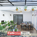 Thiết kế trọn gói kiến trúc và nội thất văn phòng 1300m2 tại Hà Nội - SH VP 0051 140