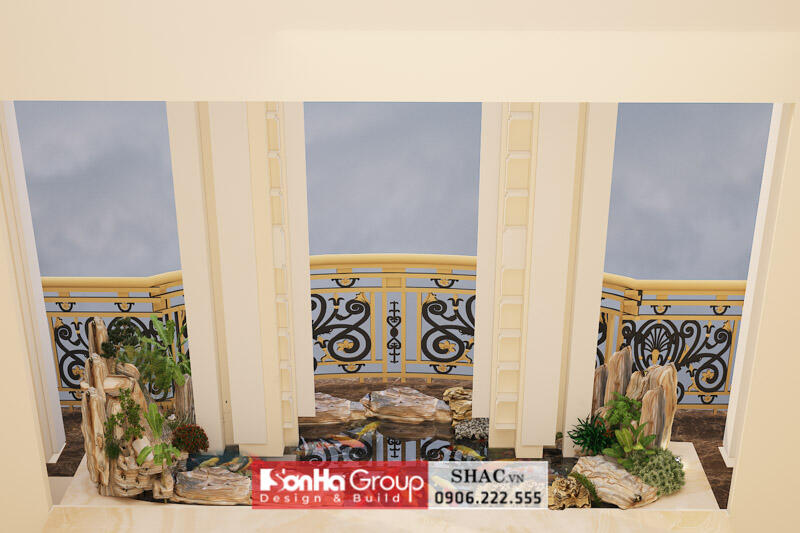 Thiết kế trọn gói kiến trúc và nội thất văn phòng 1300m2 tại Hà Nội - SH VP 0051 72