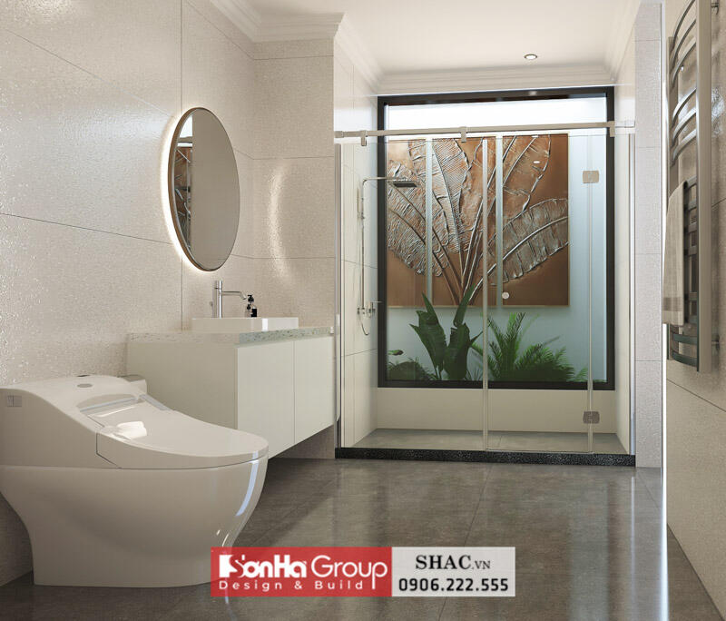 Thiết kế trọn gói kiến trúc và nội thất văn phòng 1300m2 tại Hà Nội - SH VP 0051 40