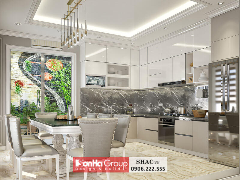 Thiết kế thi công trọn gói biệt thự 2 tầng 1 tum tại Hải Phòng - SH BTP 0189 40 Thiết kế thi công trọn gói biệt thự 2 tầng 1 tum tại Hải Phòng - SH BTP 0189 40