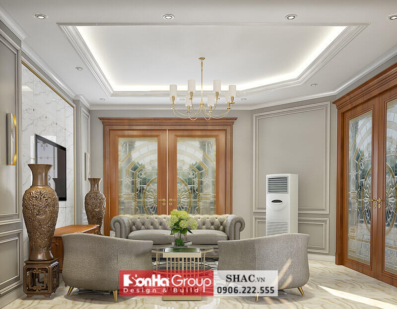 Thiết kế thi công trọn gói biệt thự 2 tầng 1 tum tại Hải Phòng - SH BTP 0189 36 Thiết kế thi công trọn gói biệt thự 2 tầng 1 tum tại Hải Phòng - SH BTP 0189 36