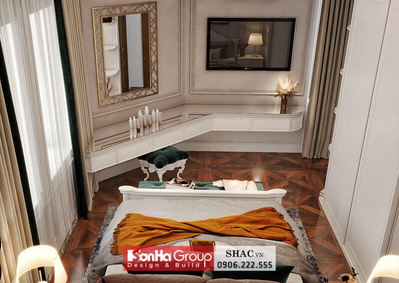 Thiết kế thi công trọn gói biệt thự 2 tầng 1 tum tại Hải Phòng - SH BTP 0189 42 Thiết kế thi công trọn gói biệt thự 2 tầng 1 tum tại Hải Phòng - SH BTP 0189 42