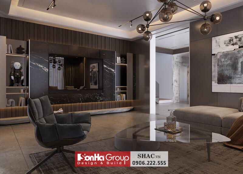 Thiết kế nội thất biệt thự hiện đại tại Quảng Bình khiến gia chủ không ngớt lời khen - SH BTD 0106 5