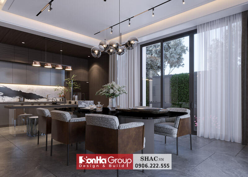 Thiết kế nội thất biệt thự hiện đại tại Quảng Bình khiến gia chủ không ngớt lời khen - SH BTD 0106 9