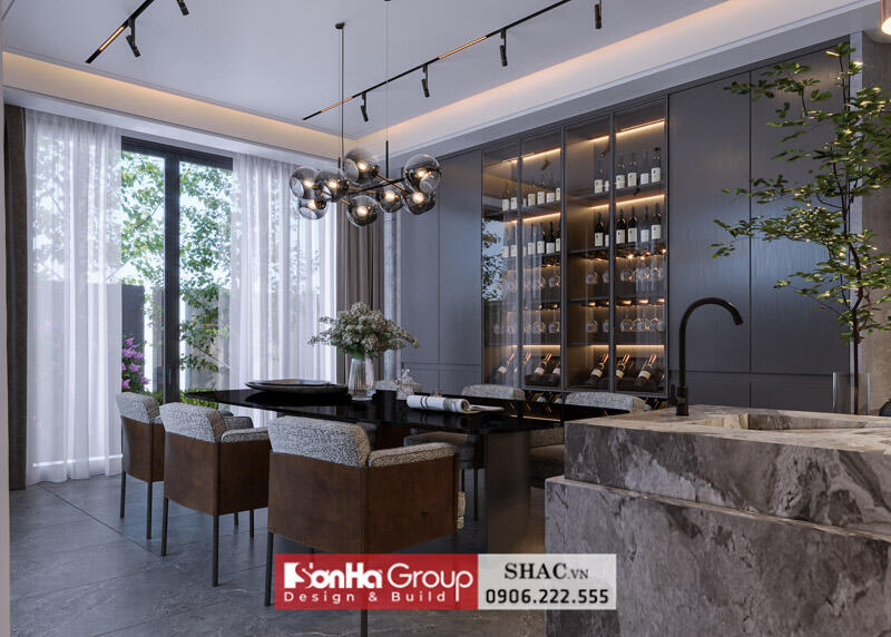 Thiết kế nội thất biệt thự hiện đại tại Quảng Bình khiến gia chủ không ngớt lời khen - SH BTD 0106 10