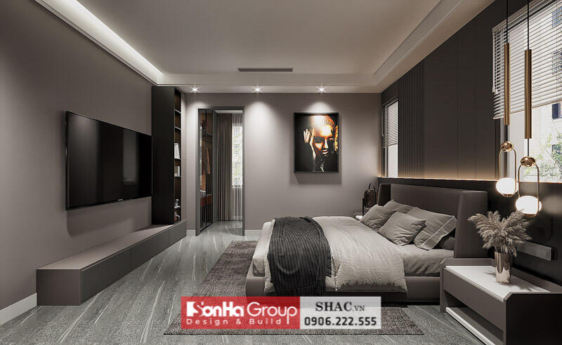 Thiết kế nội thất biệt thự hiện đại tại Quảng Bình khiến gia chủ không ngớt lời khen - SH BTD 0106 12