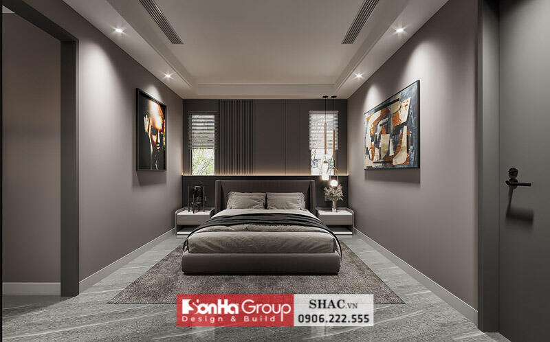 Thiết kế nội thất biệt thự hiện đại tại Quảng Bình khiến gia chủ không ngớt lời khen - SH BTD 0106 13