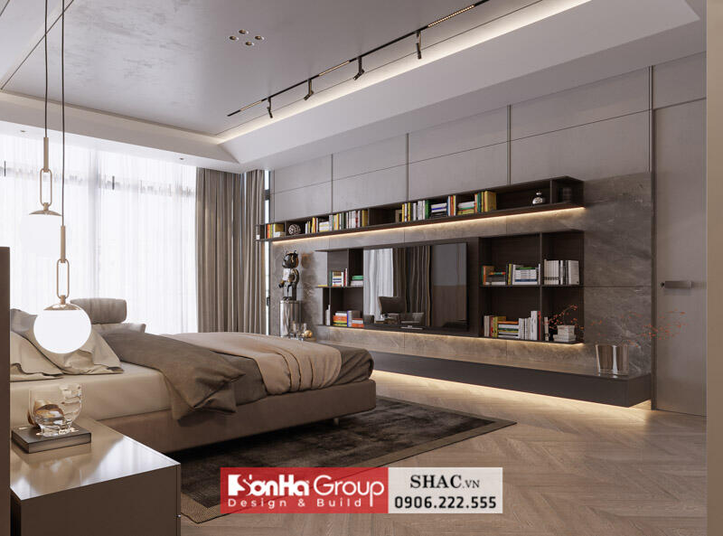 Thiết kế nội thất biệt thự hiện đại tại Quảng Bình khiến gia chủ không ngớt lời khen - SH BTD 0106 22