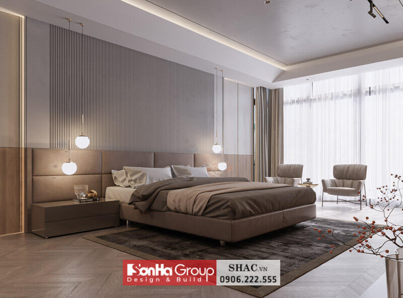 Thiết kế nội thất biệt thự hiện đại tại Quảng Bình khiến gia chủ không ngớt lời khen - SH BTD 0106 23