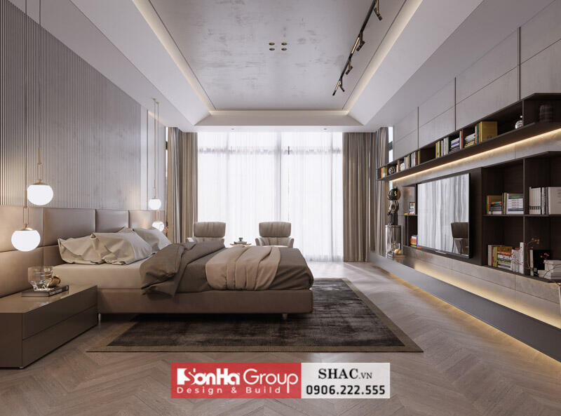 Thiết kế nội thất biệt thự hiện đại tại Quảng Bình khiến gia chủ không ngớt lời khen - SH BTD 0106 24