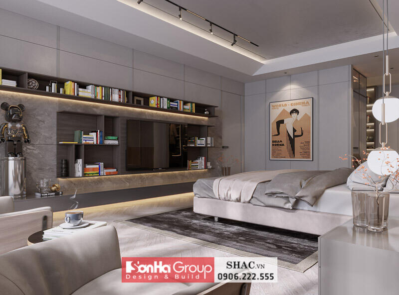 Thiết kế nội thất biệt thự hiện đại tại Quảng Bình khiến gia chủ không ngớt lời khen - SH BTD 0106 25