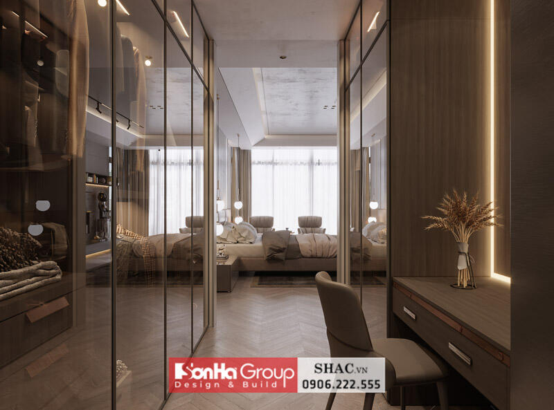 Thiết kế nội thất biệt thự hiện đại tại Quảng Bình khiến gia chủ không ngớt lời khen - SH BTD 0106 27