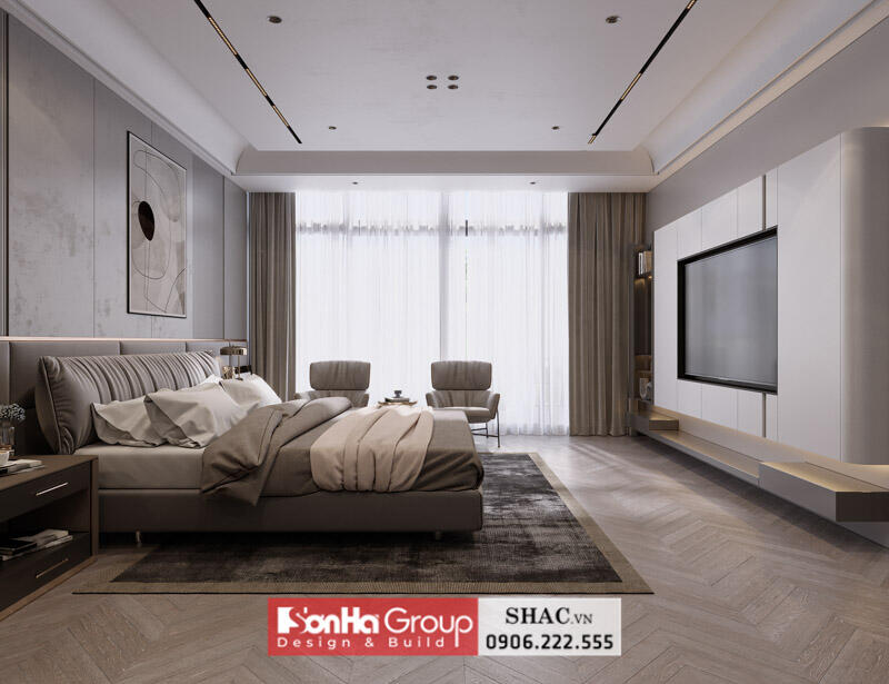 Thiết kế nội thất biệt thự hiện đại tại Quảng Bình khiến gia chủ không ngớt lời khen - SH BTD 0106 28