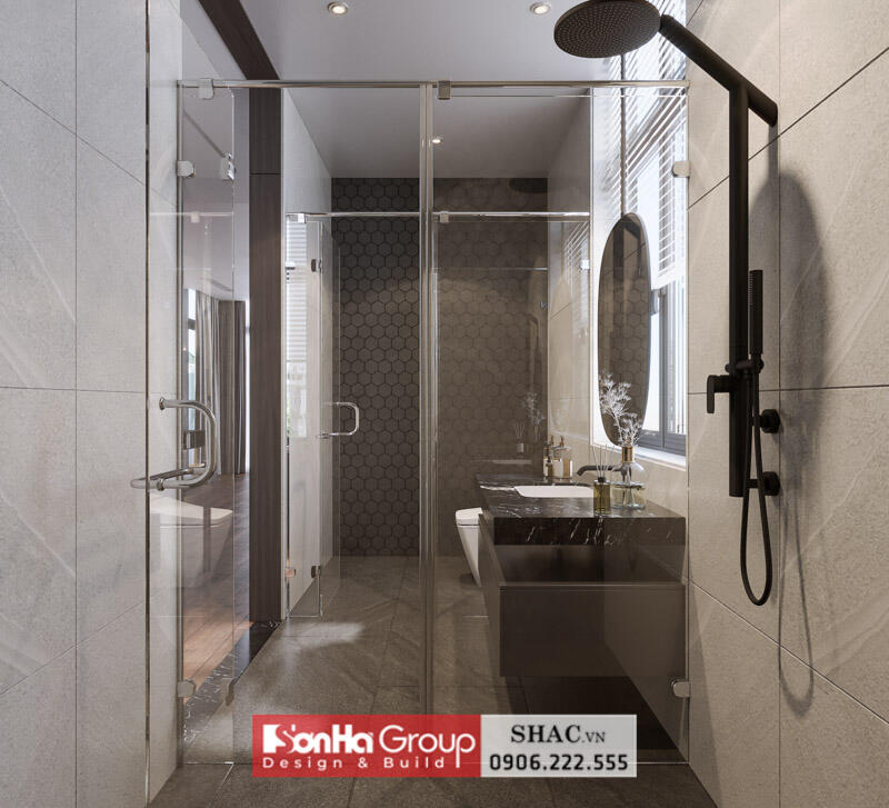 Thiết kế nội thất biệt thự hiện đại tại Quảng Bình khiến gia chủ không ngớt lời khen - SH BTD 0106 36