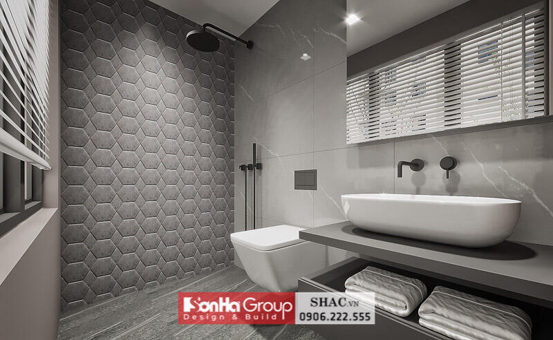 Thiết kế nội thất biệt thự hiện đại tại Quảng Bình khiến gia chủ không ngớt lời khen - SH BTD 0106 38