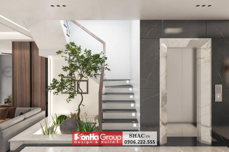 Thiết kế thi công nhà phố hiện đại đẹp và lạ tại Hải Phòng - SH NOD 0239 12