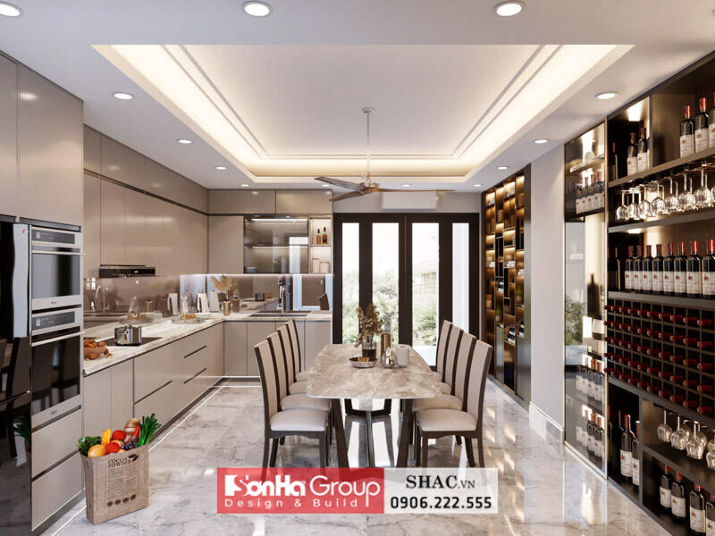 Thiết kế thi công trọn gói nhà phố 5 tầng hiện đại tại Hải Phòng - SH NOD 0239 9