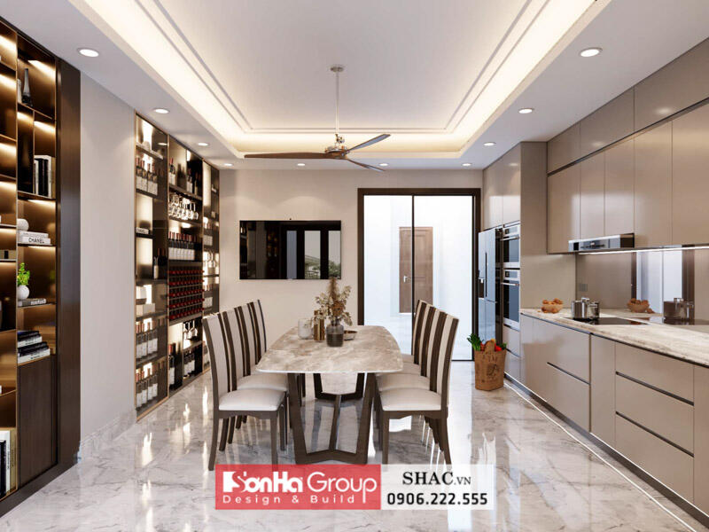 Thiết kế thi công trọn gói nhà phố 5 tầng hiện đại tại Hải Phòng - SH NOD 0239 94 Thiết kế thi công trọn gói nhà phố 5 tầng hiện đại tại Hải Phòng - SH NOD 0239 94