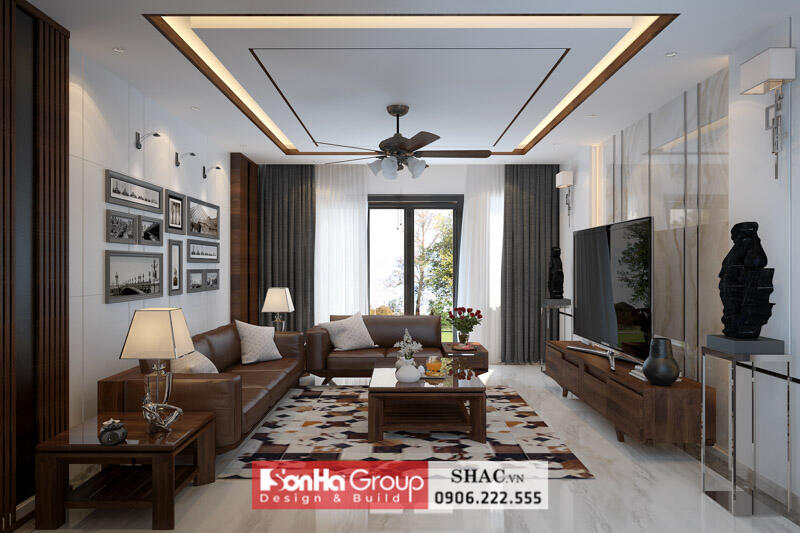 Thiết kế thi công trọn gói nhà phố 5 tầng hiện đại tại Hải Phòng - SH NOD 0239 91 Thiết kế thi công trọn gói nhà phố 5 tầng hiện đại tại Hải Phòng - SH NOD 0239 91