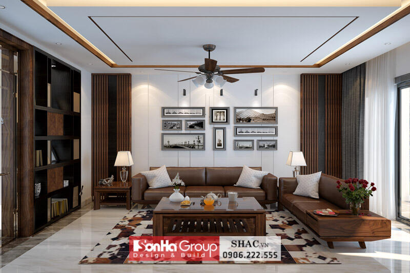 Thiết kế thi công trọn gói nhà phố 5 tầng hiện đại tại Hải Phòng - SH NOD 0239 92 Thiết kế thi công trọn gói nhà phố 5 tầng hiện đại tại Hải Phòng - SH NOD 0239 92