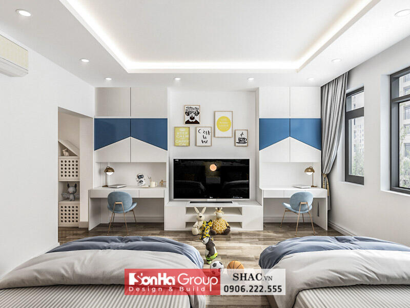 Thiết kế thi công trọn gói nhà phố 5 tầng hiện đại tại Hải Phòng - SH NOD 0239 102 Thiết kế thi công trọn gói nhà phố 5 tầng hiện đại tại Hải Phòng - SH NOD 0239 102