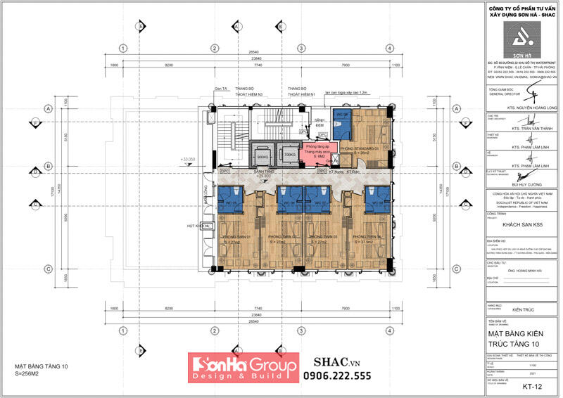 Tiêu chuẩn và 99+ Mẫu thiết kế khách sạn 3 sao đẹp nhất hiện nay 4