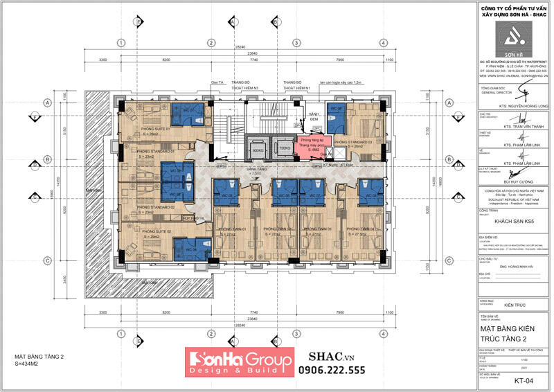 Tiêu chuẩn và 99+ Mẫu thiết kế khách sạn 3 sao đẹp nhất hiện nay 7