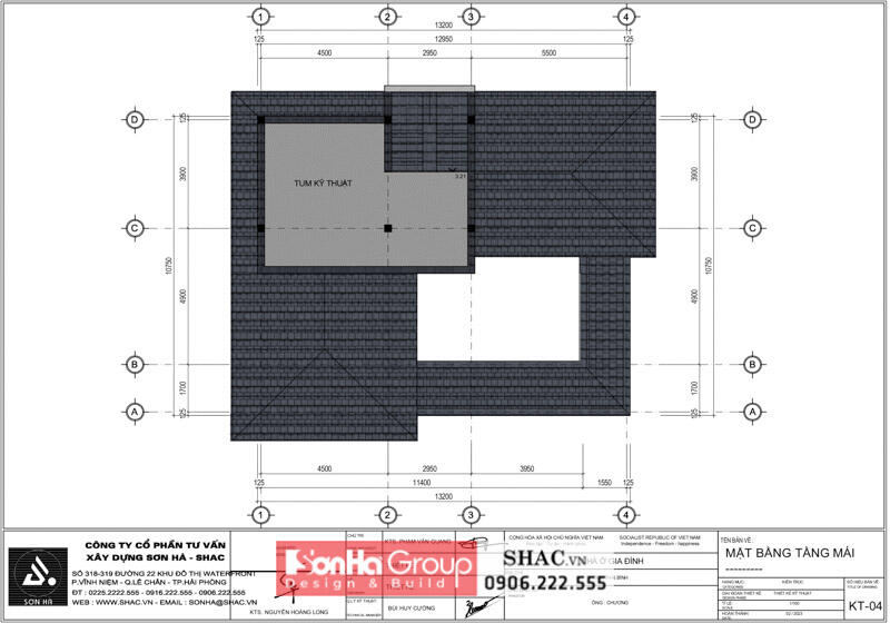 Mẫu biệt thự tân cổ điển 3 tầng thiết kế kiến trúc ấn tượng - SH BTP 0191 7