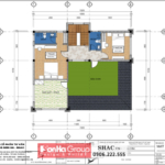 Mẫu biệt thự tân cổ điển 3 tầng thiết kế kiến trúc ấn tượng - SH BTP 0191 13