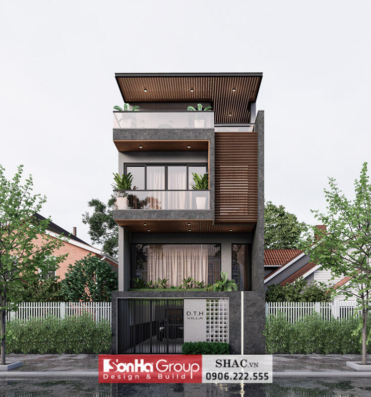 Kiến trúc và nội thất mãn nhãn của nhà phố hiện đại - Shac 1