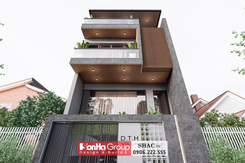 Kiến trúc và nội thất mãn nhãn của nhà phố hiện đại - Shac 4
