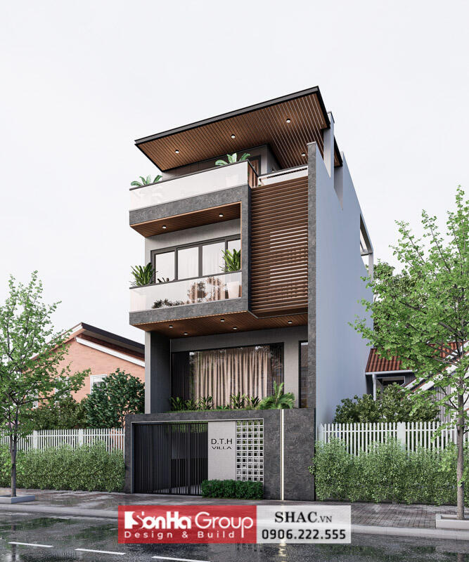 Kiến trúc và nội thất mãn nhãn của nhà phố hiện đại - Shac 2