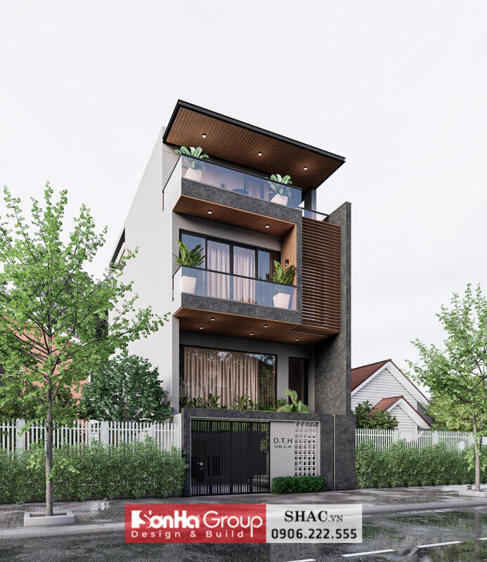 Kiến trúc và nội thất mãn nhãn của nhà phố hiện đại - Shac 3