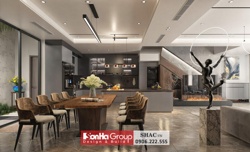 Kiến trúc và nội thất mãn nhãn của nhà phố hiện đại - Shac 11