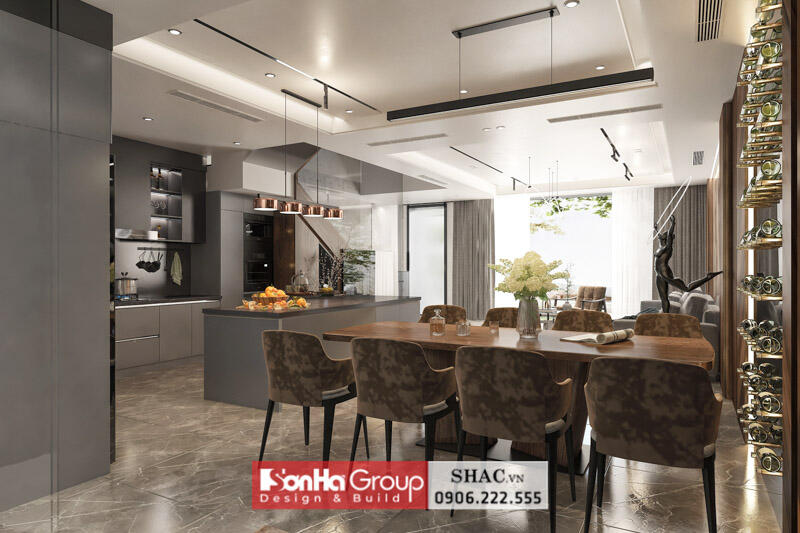 Kiến trúc và nội thất mãn nhãn của nhà phố hiện đại - Shac 12