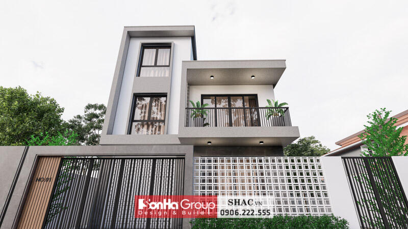 Biệt thự hiện đại 3 tầng thiết kế mãn nhãn thu hút mọi ánh nhìn - SH BTD 0108 18 Biệt thự hiện đại 3 tầng thiết kế mãn nhãn thu hút mọi ánh nhìn - SH BTD 0108 18