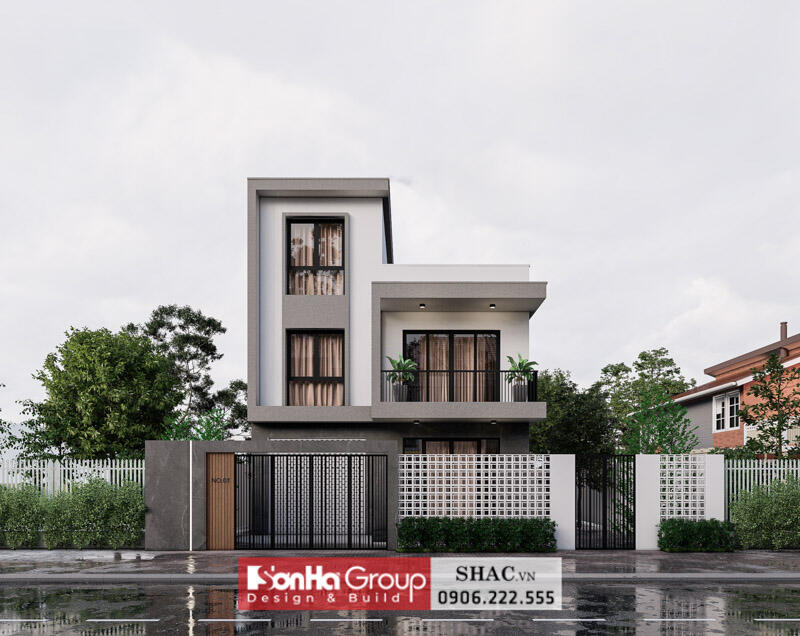 Biệt thự hiện đại 3 tầng thiết kế mãn nhãn thu hút mọi ánh nhìn - SH BTD 0108 15 Biệt thự hiện đại 3 tầng thiết kế mãn nhãn thu hút mọi ánh nhìn - SH BTD 0108 15