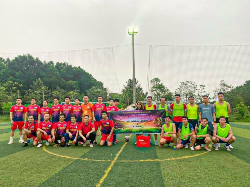 Sơn Hà Group giao hữu bóng đá với IDAY Hải Dương - SHAC 18