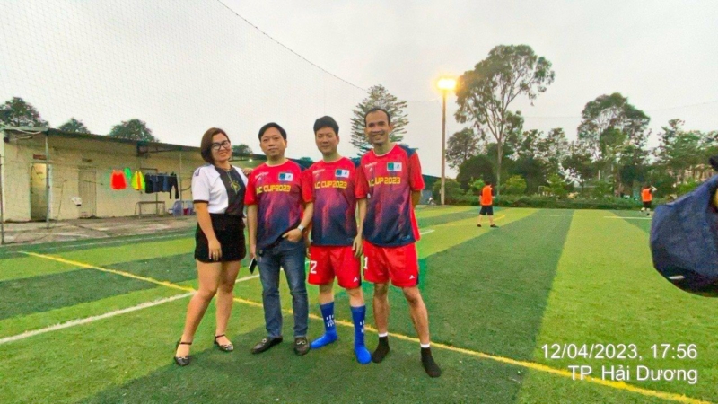 Sơn Hà Group giao hữu bóng đá với IDAY Hải Dương - SHAC 13