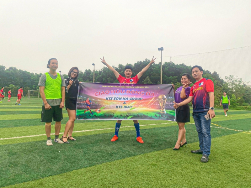 Sơn Hà Group giao hữu bóng đá với IDAY Hải Dương - SHAC 11