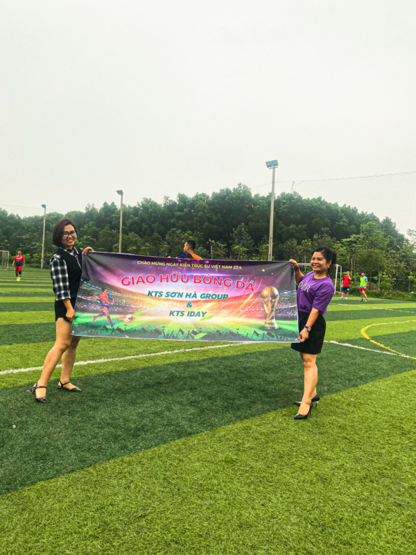 Sơn Hà Group giao hữu bóng đá với IDAY Hải Dương - SHAC 16