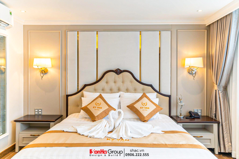 Phong cách thiết kế hài hoà, tối giản tạo cảm giác thoải mái cho khách hàng