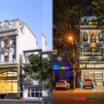 Mặt tiền mẫu khách sạn nhỏ mà có võ Kỳ Vân Hotel