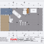 Mặt bằng tầng bán hầm của khách sạn