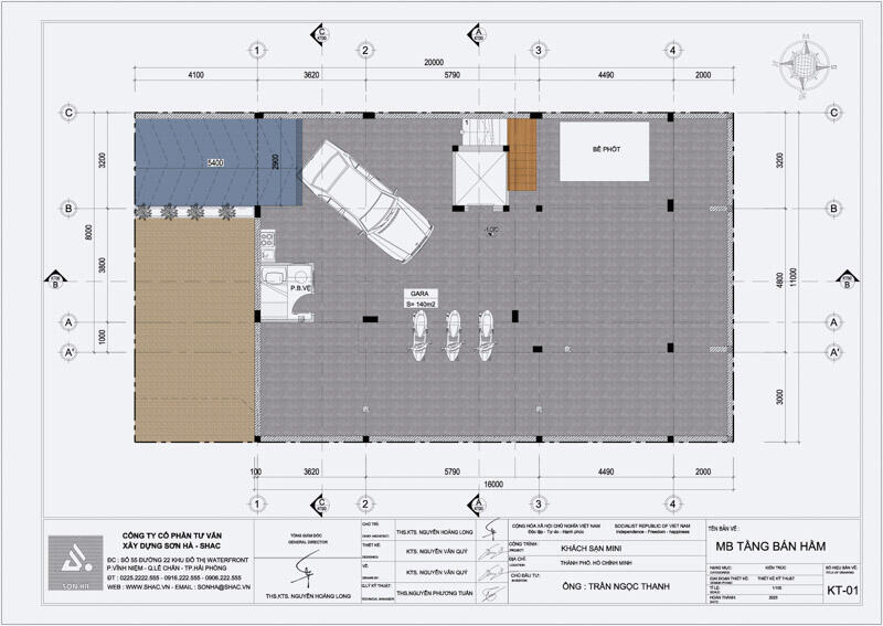 Mẫu khách sạn mini Tân cổ điển 4 tầng tại Sài Gòn – SH KS 112 21 khách sạn nhỏ mà có võ