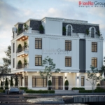 Hệ thống cây xanh bao phủ kết cấu bên ngoài khách sạn