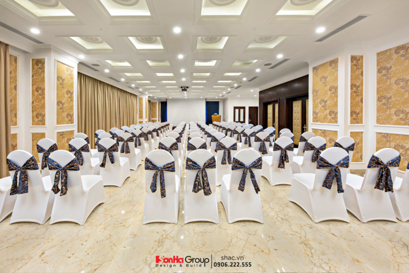 Mẫu phòng hội thảo khách sạn đáp ứng tiêu chuẩn cấp phép xây dựng khách sạn